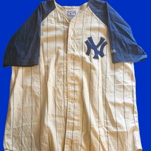 NY Yankees Cooperstown Babe Ruth Jersey, XL